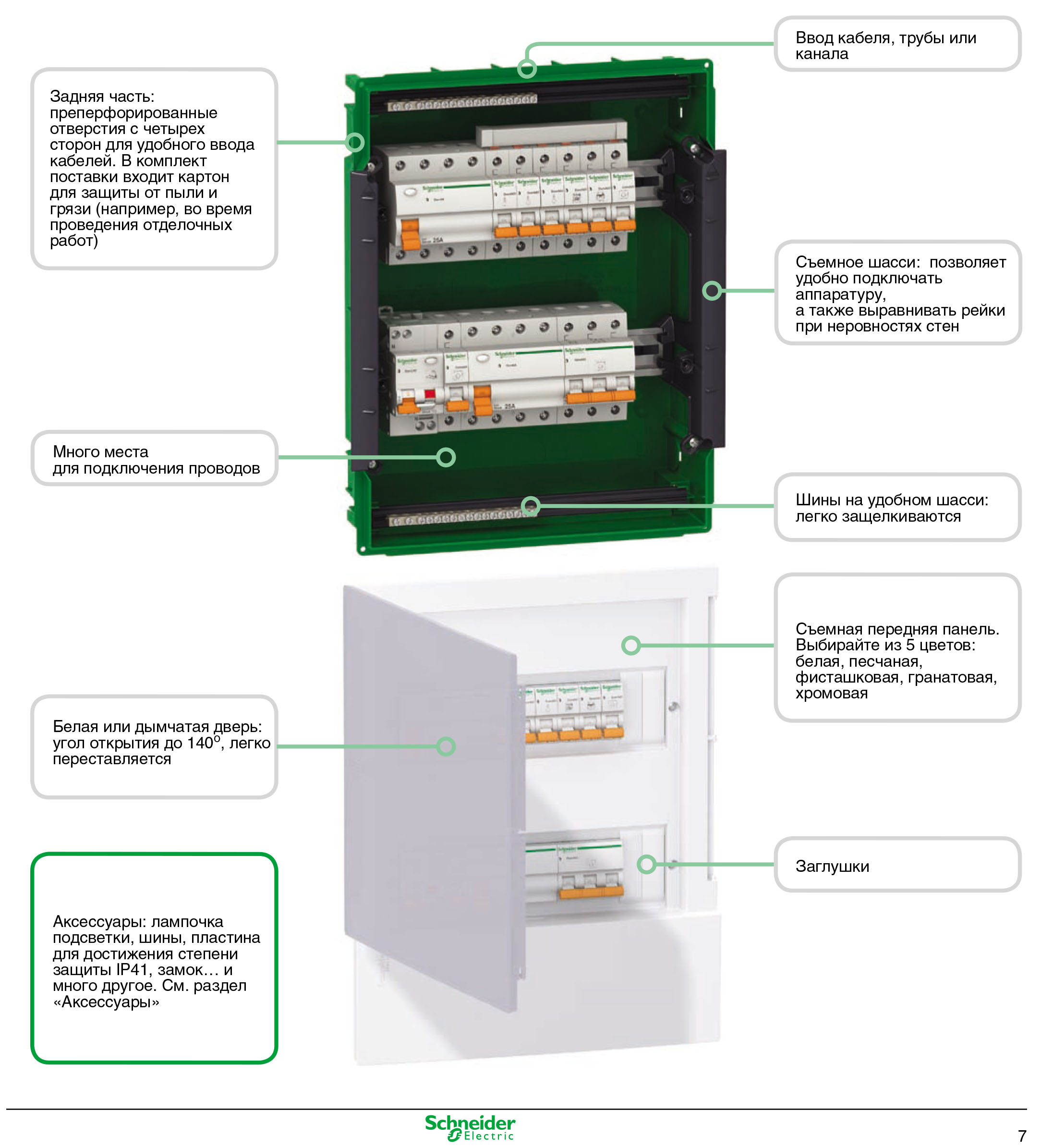 (MIP22112T)  MINI PRAGMA 1 ряд, 12 модулей,встраиваемый дымчатая .