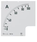 (SC3251C100) Шкала для амперметра 90° 100/5A. тип RQ96E. IME