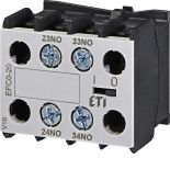 Блок контакт ETI EFC0 20 2NO для CEC0 3p