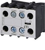 Блок контакт ETI EFC0 02 2NC для CEC0 3p