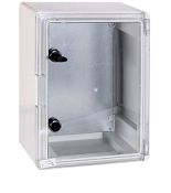 (CP5012) Корпус ударопрочный с АБС-пластика e.plbox.250.330.130.tr. 250х330х130мм. IP65 с прозрачной дверью. E.NEXT