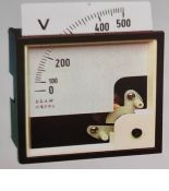 (ESMI72C250V) Вольтметр перем. тока 0-250 В (подсоединение прямое). Размер 72х72. ESAM