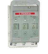(FHS160) Горизонтальный разъединитель под предохранители NH00. 3P 160A. AC23B/415Vac. FEDERAL ELECTRIC