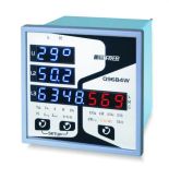 Аналізатор мережі щитовий 96х96мм Frer Q96B4W005MCQS LED дисплея