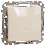 Одноклавішний перехресний вимикач Schneider Electric Sedna Design бежевий