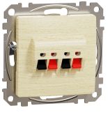 (SDD180411) Аудиорозетка Sedna Elements. береза. Schenider Electric (SDD180411) Аудиорозетка Sedna Elements. береза. Schenider Electric