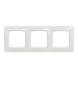 (SDD311804) Рамка трёхместная Sedna Design. белый. Schenider Electric