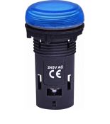 (4771233) Лампа сигнальная LED ECLI-240A-B (синий) 240V AC. ETI
