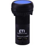 (4771474) Кнопка моноблочная утопленная ECF-11-B (синий). 1NO+1NC 2A/230V AC. ETI (4771474) Кнопка моноблочная утопленная ECF-11-B (синий). 1NO+1NC 2A/230V AC. ETI