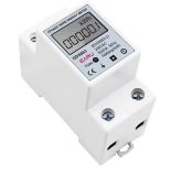 Лічильник електроенергії. однофазний. на DIN-рейку DDS663 220V. РК-дисплей без підсвічування. EARU