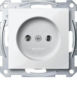 (MTN2000-0319) Механизм розетки со шторками без заземления Merten. 2 полюса. 16А. полярно-белый. Schneider Electric MTN2000-0319 (MTN2000-0319) Механизм розетки со шторками без заземления Merten. 2 полюса. 16А. полярно-белый. Schneider Electric