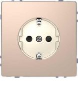 (MTN2300-6051) Розетка з/к и шторками Merten D-Life. шампань. Schneider Electric MTN2300-6051 (MTN2300-6051) Розетка з/к и шторками Merten D-Life. шампань. Schneider Electric