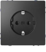 MTN2301-6034 (MTN2301-6034) Розетка з/к без шторок Merten D-Life. антрацит. Schneider Electric