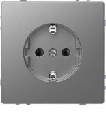 (MTN2301-6036) Розетка з/к без шторок Merten D-Life. нержавеющая сталь. Schneider Electric MTN2301-6036 (MTN2301-6036) Розетка з/к без шторок Merten D-Life. нержавеющая сталь. Schneider Electric