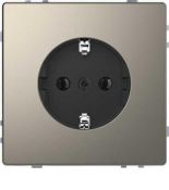 (MTN2301-6050) Розетка з/к без шторок Merten D-Life. никель. Schneider Electric MTN2301-6050 (MTN2301-6050) Розетка з/к без шторок Merten D-Life. никель. Schneider Electric