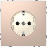(MTN2301-6051) Розетка з/к без шторок Merten D-Life. шампань. Schneider Electric MTN2301-6051 (MTN2301-6051) Розетка з/к без шторок Merten D-Life. шампань. Schneider Electric