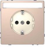 MTN2302-6051 (MTN2302-6051) Розетка з/к с полем для надписи Merten D-Life. шампань. Schneider Electric