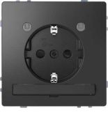 (MTN2304-6034) Розетка с з/к и LED модулем Merten D-Life. антрацит. Schneider Electric MTN2304-6034 (MTN2304-6034) Розетка с з/к и LED модулем Merten D-Life. антрацит. Schneider Electric
