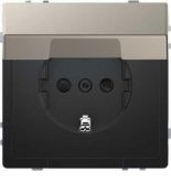 (MTN2310-6050) Розетка з/к и крышкой Merten D-Life. никель. Schneider Electric MTN2310-6050 (MTN2310-6050) Розетка з/к и крышкой Merten D-Life. никель. Schneider Electric