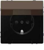 MTN2310-6052 (MTN2310-6052) Розетка з/к и крышкой Merten D-Life. мокко. Schneider Electric