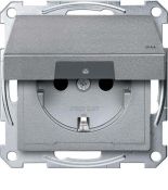 (MTN2314-0460) Механизм розетки IP44 с крышкой Merten Shuko. 2 полюса. 16А. алюминий. Schneider Electric MTN2314-0460 (MTN2314-0460) Механизм розетки IP44 с крышкой Merten Shuko. 2 полюса. 16А. алюминий. Schneider Electric