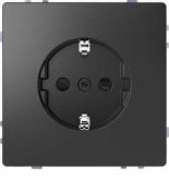 MTN2400-6034 (MTN2400-6034) Розетка з/к со шторками. винтовой зажим Merten D-Life. антрацит. Schneider Electric