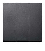 MTN311914 (MTN311914) Клавиша тройная Merten System M. антрацит. Schneider Electric