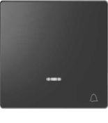 Клавіша одинарна для Schneider Electric LED дзвінок Merten D Life антрацит
