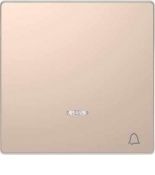 MTN3325-6051 (MTN3325-6051) Клавиша одинарная для LED звонок Merten D-Life. шампань. Schneider Electric