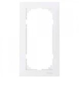 MTN4025-3619 (MTN4025-3619) Рамка 2-постовая без перегородки Merten M-Pure. полярно-белый. Schneider Electric