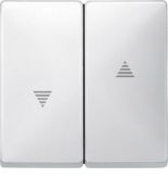 (MTN411519) Клавиша для выключателей рольставней Merten System Design. полярно-белый. Schneider Electric MTN411519 (MTN411519) Клавиша для выключателей рольставней Merten System Design. полярно-белый. Schneider Electric