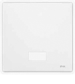 MTN412719 (MTN412719) Клавиша выключателя с прямоугольным окошком для символов IP44 Merten System Design. полярно-белый. Schneider Electric