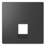 (MTN4215-6034) Лицевая панель для телефонной розетки Merten D-Life. антрацит. Schneider Electric MTN4215-6034 (MTN4215-6034) Лицевая панель для телефонной розетки Merten D-Life. антрацит. Schneider Electric