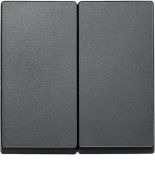 MTN433514 (MTN433514) Двойная клавиша Merten System M. антрацит. Schneider Electric