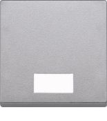 MTN433860 (MTN433860) Клавиша с окошком для световой индикации Merten System M. алюминий. Schneider Electric