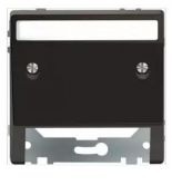 MTN4540-6034 (MTN4540-6034) Лицевая панель с наклоном для коммуникационных розеток Merten D-Life. антрацит. Schneider Electric