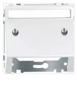 MTN4540-6035 (MTN4540-6035) Лицевая панель с наклоном для коммуникационных розеток Merten D-Life. белый лотос. Schneider Electric