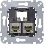 (MTN4575-0012) Механизм компьютерной розетки RJ45 2 поста. кат. 5 STP. Schneider Electric MTN4575-0012 (MTN4575-0012) Механизм компьютерной розетки RJ45 2 поста. кат. 5 STP. Schneider Electric