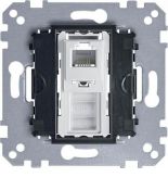 MTN463500 (MTN463500) Механизм телефонной розетки с 6-контактным разъемом RJ12 Merten. Schneider Electric