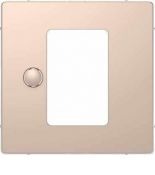MTN5775-6051 (MTN5775-6051) Лицевая панель для сенсорного терморегулятора Merten D-Life. шампань. Schneider Electric