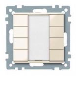 MTN617444 (MTN617444) 4-кнопочный выключатель KNX plus Merten System M. бежевый. Schneider Electric