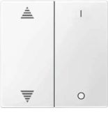 (MTN619619) Клавиша для модуля 2-кнопочного выключателя KNX с символами I/0 и вверх/вниз Merten System M. полярно-белый. Schneider Electric MTN619619 (MTN619619) Клавиша для модуля 2-кнопочного выключателя KNX с символами I/0 и вверх/вниз Merten System M. полярно-белый. Schneider Electric