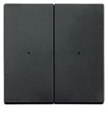MTN625214 (MTN625214) Клавишный блок для 2-клавишного модуля выключателя Merten System M. антрацит. Schneider Electric