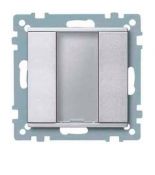 (MTN627560) 1-кнопочный выключатель KNX plus Merten System M. алюминий. Schneider Electric MTN627560 (MTN627560) 1-кнопочный выключатель KNX plus Merten System M. алюминий. Schneider Electric
