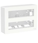Блок відкритої установки Schneider Electric unica system 2х4