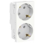 (NU306754A) Двойная розетка с заземлением и со шторками. 45°. UNICA NEW графит. Schneider Electric (NU306754A) Двойная розетка с заземлением и со шторками. 45°. UNICA NEW графит. Schneider Electric