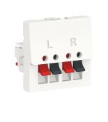 (NU386218) Вывод кабеля. 16А 2 модуля. UNICA NEW белый. Schneider Electric