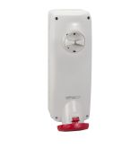 Розетка настінна з блокуючим перемикачем Schneider Electric Mureva PKB63P535 63A 3P N E