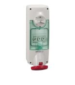 Розетка настінна з блокуючим перемикачем та запобіжником Schneider Electric Mureva PKB63R534 63A 3P E