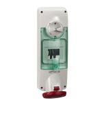 Розетка настінна з блокуючим перемикачем та DIN кріпленням Schneider Electric Mureva PKB63U535 63A 3P N E
